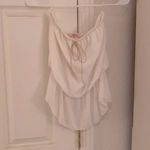 White tube top